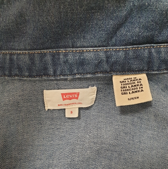 Levis Denim long-sleeved mini dress (sml) - Picture 5 of 5